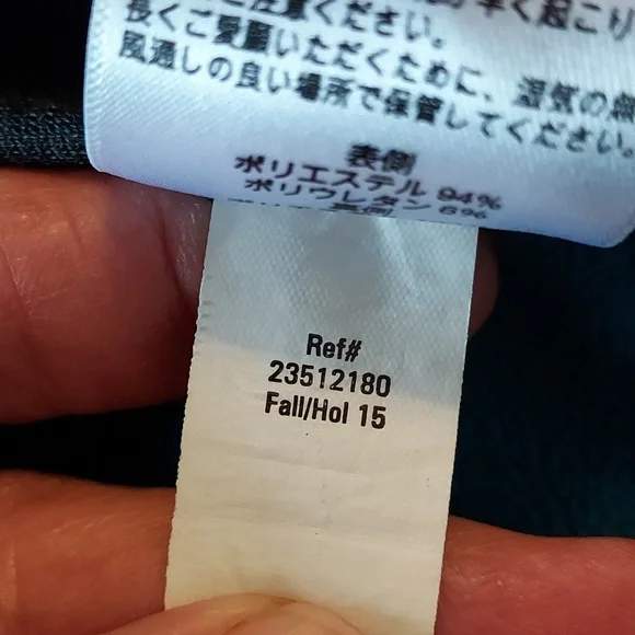 Eddie Bauer Women's Coat Teal Detachable Hood Fleece Lined Size MP - Picture 13 of 13